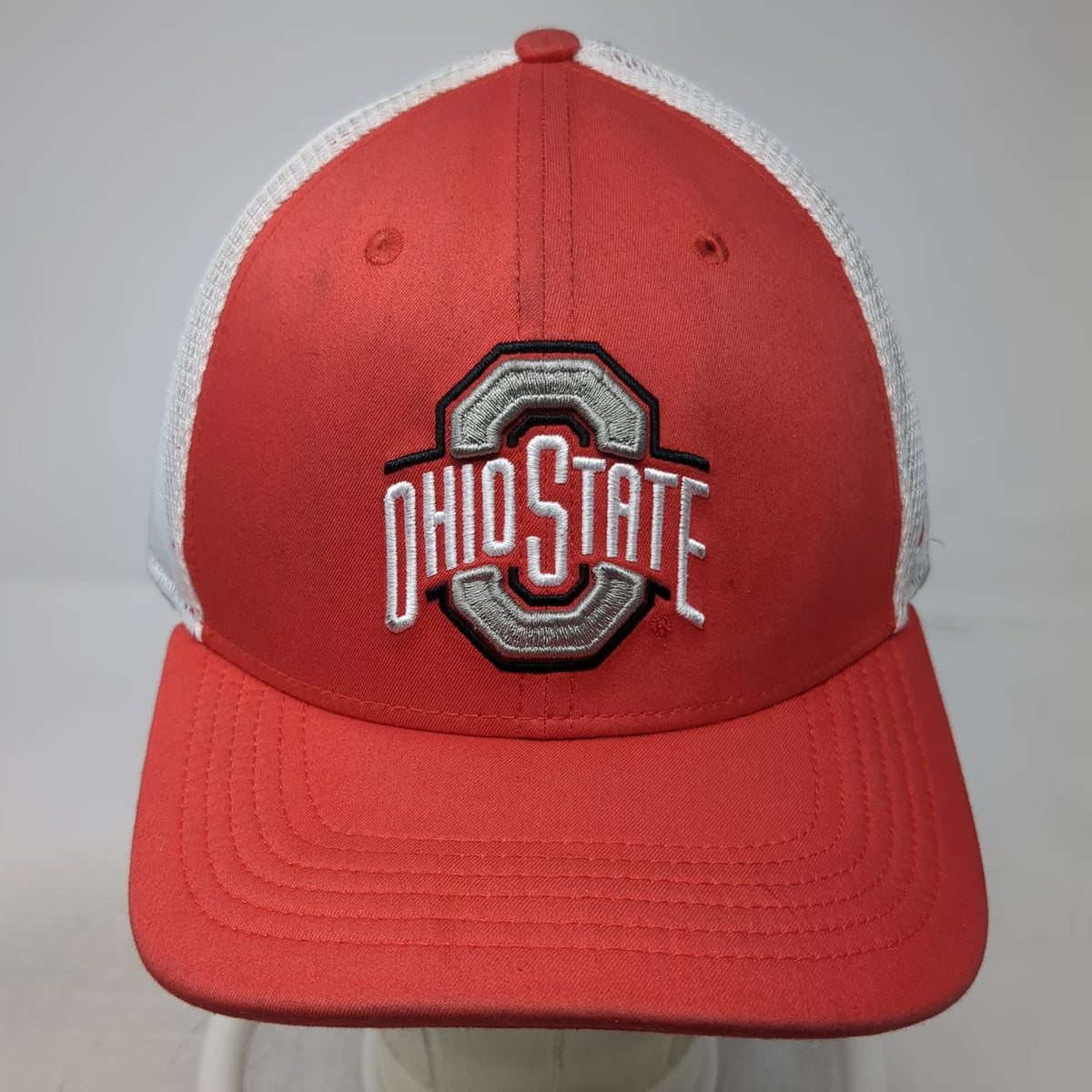 Nike Ohio State Buckeyes NCAA Red Cap One Size Mesh Dri-FIT Classic99 Stitch Hat