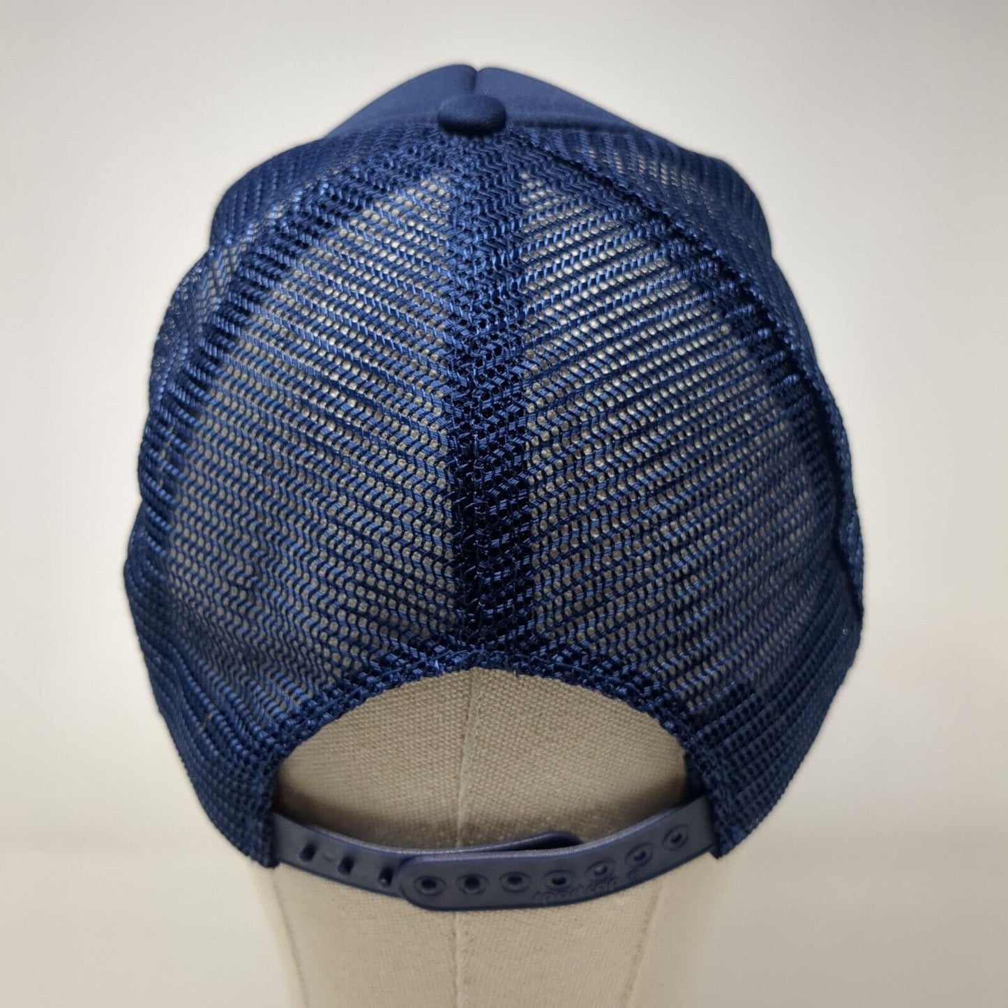 Majestic Airlines Inc Snapback Trucker Hat Blue One Size Mesh Back