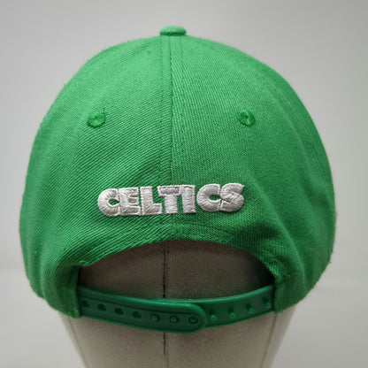 Boston Celtics NBA Ultra Game Cap Green One Size Snapback Graphic Underbrim Hat