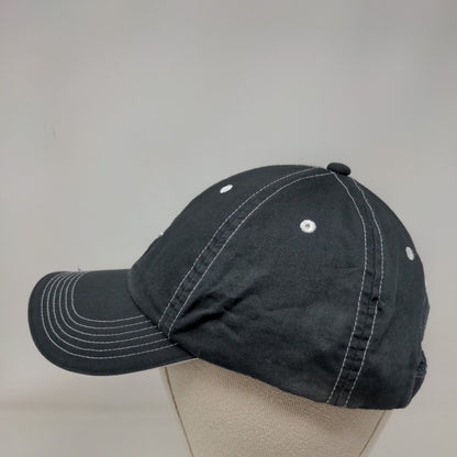 Nike Swoosh Logo Strapback Hat Black One Size Adjustable Embroidered Nike Golf