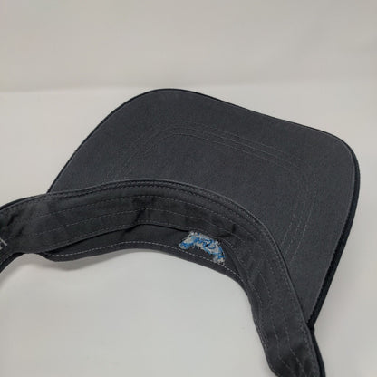 Spearfish Sasquatch Strapback Sun Visor Cap Gray One Size Adjustable Richardson