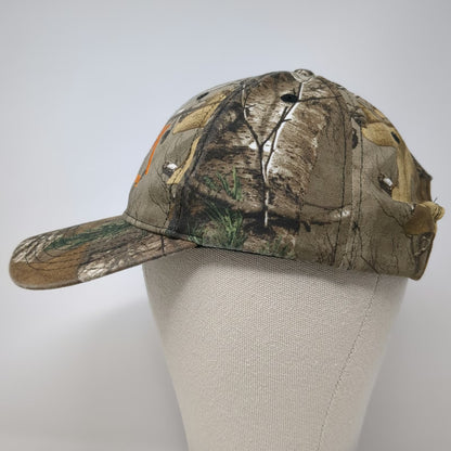 Cap America Apex EverOn Company Camo Hat One Size Baseball Cap Strapback Brown