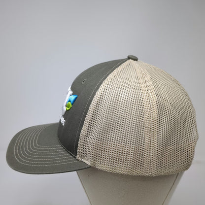 Outdoor Cap Trucker Hat Brown One Size KTL KuoTesting Labs Mesh Snapback