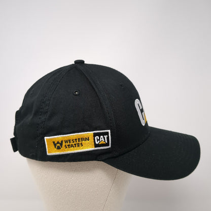 CAT Logo Western States Strapback Hat Black One Size Pocatello Idaho