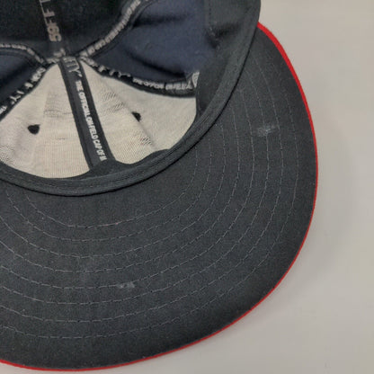 New Era Cool Base Men's Fitted Hat Blue Red Size 7 Washington Nationals Logo USA