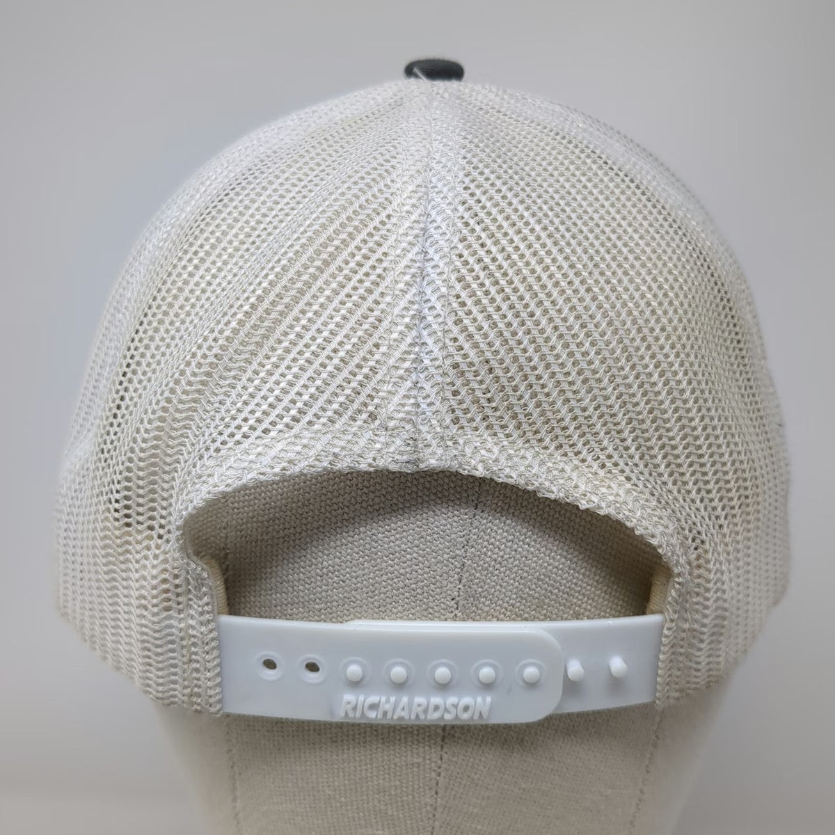 Richardson Trucker Hat Gray One Size Snapback Mesh Embroidered Rodeo Trippin