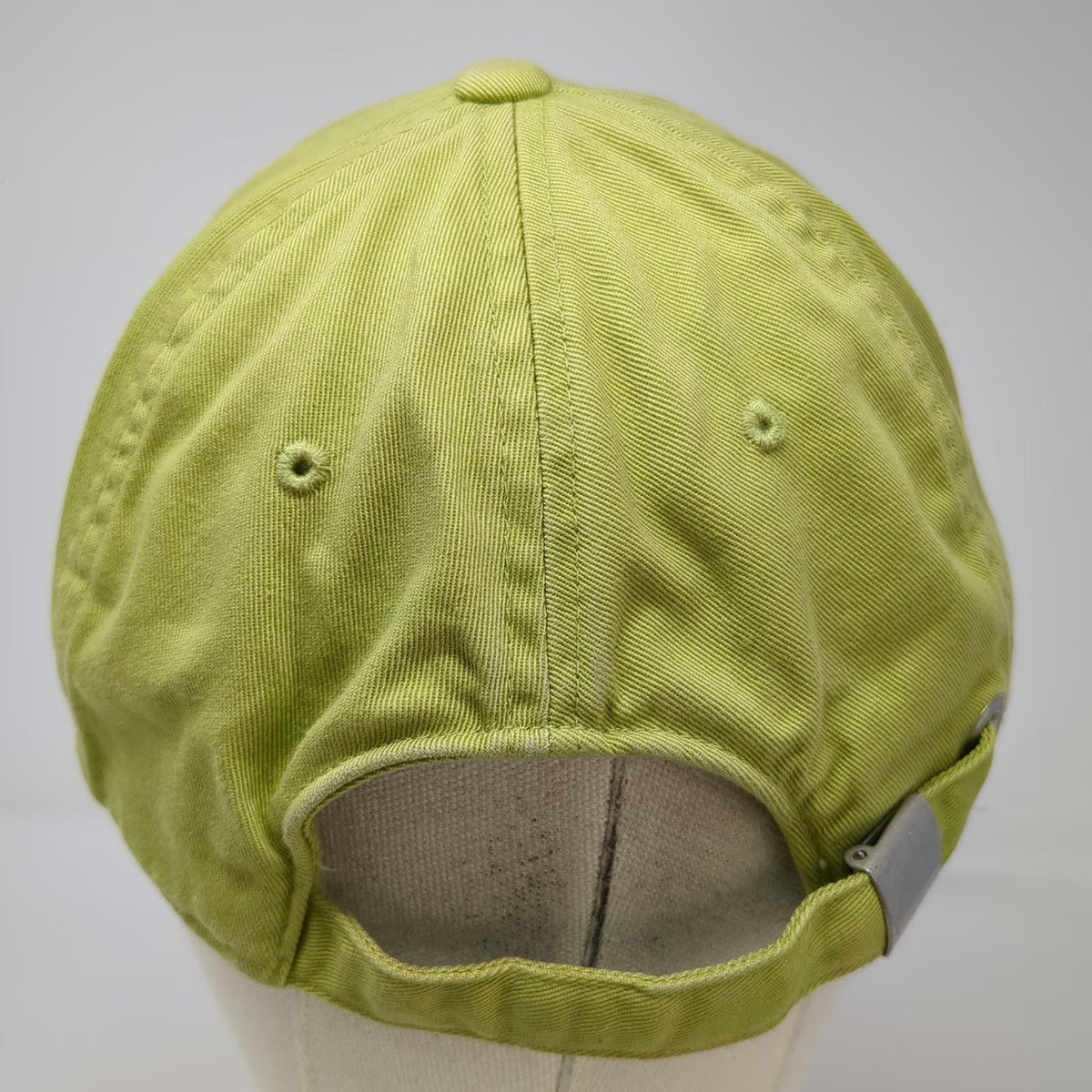 Gap Baseball Cap Green M Slideback Cotton Blank Curved Brim Plain Solid Hat