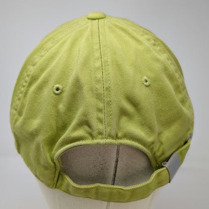 Gap Baseball Cap Green M Slideback Cotton Blank Curved Brim Plain Solid Hat
