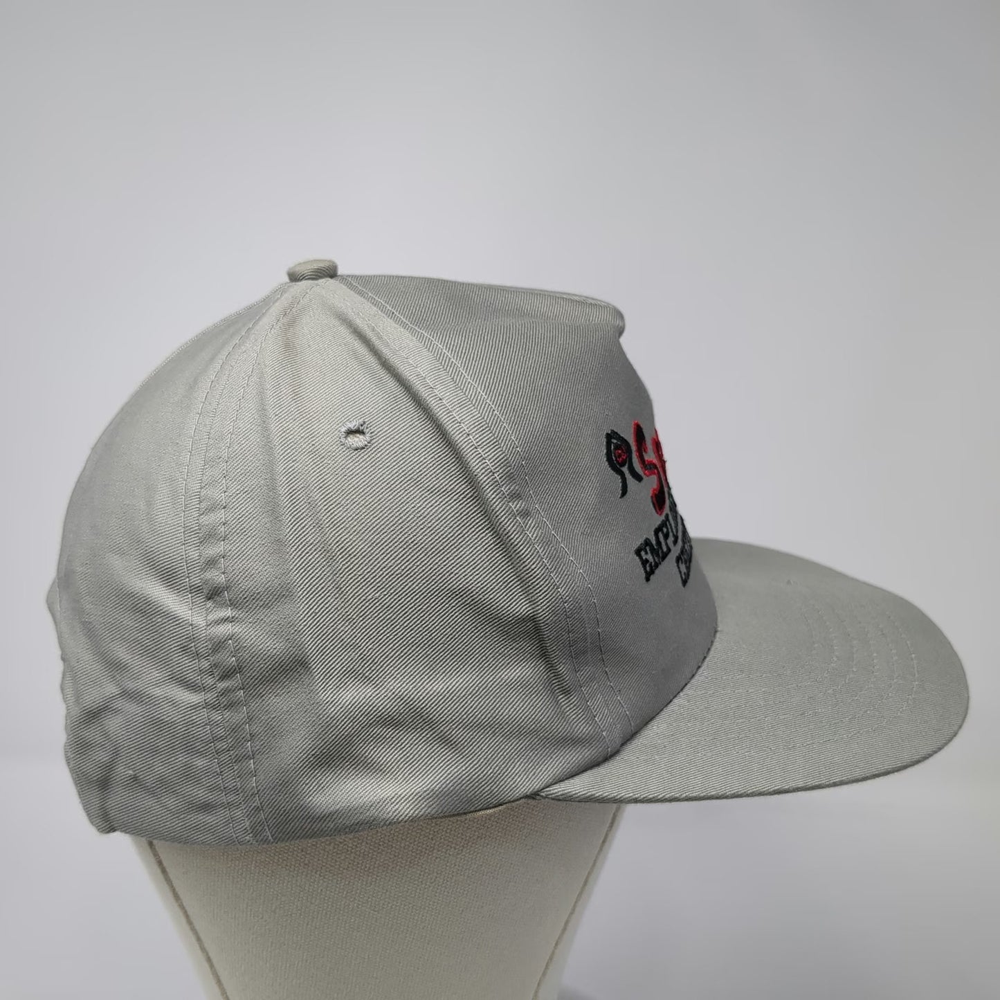 Kenda Snapback Gray Hat One Size Sea-Land Employees Federal Credit Union 5 Panel