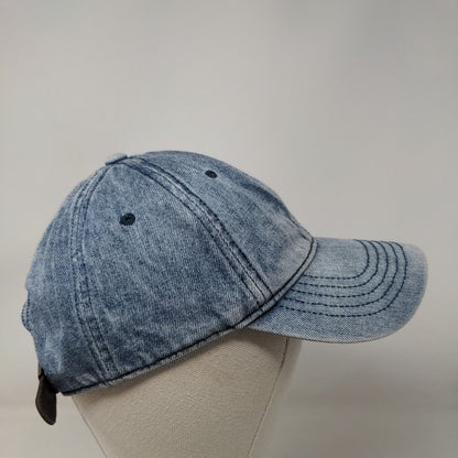 Unbranded Slideback Denim Hat Blue OSFM Adjustable Vent Holes