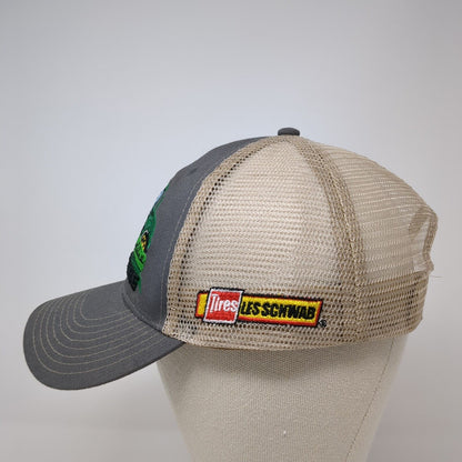 Pride In Les Schwab Agriculture Trucker Hat Gray One Size Mesh Back