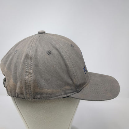 OC Snapback Gray One Size Monarch Custom Homes Mountain Logo Embroidery Hat