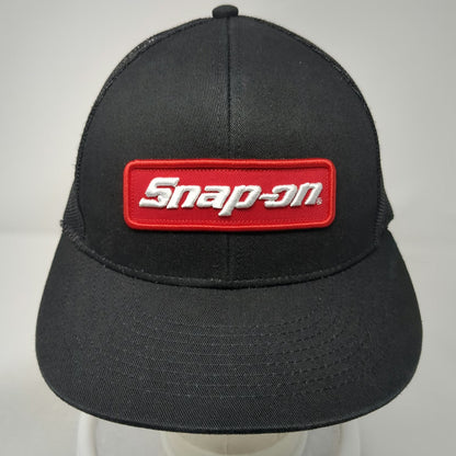 K-Products Snap-on Brand Of Choice Black Trucker Hat One Size Snapback Mesh
