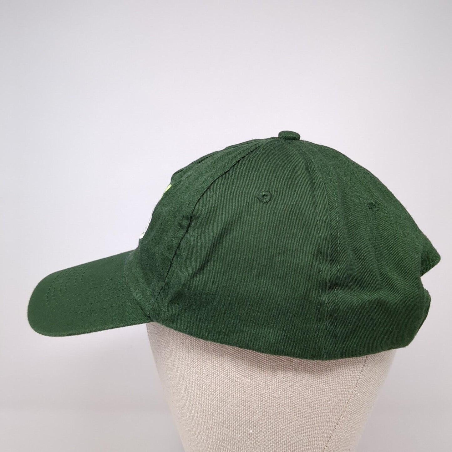 Spring is Here Strapback Hat Green One Size Adjustable Solid Hit Wear