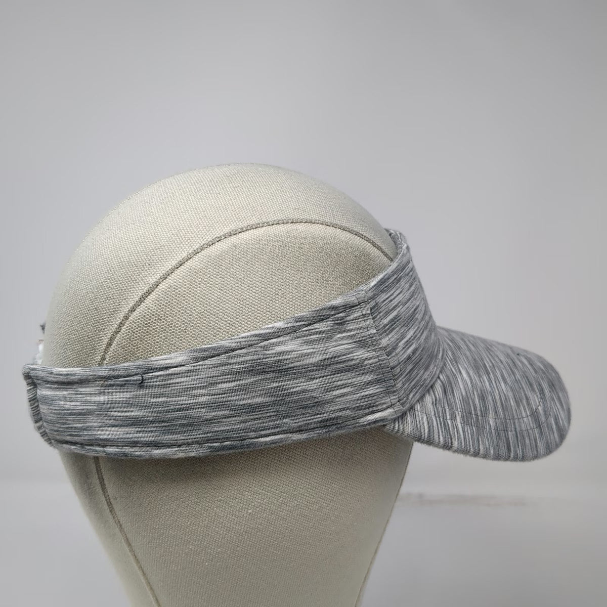 Imperial Visor Gray S Biltmore Embroidered Heather Performance Slideback Hat