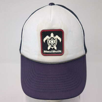 Maui Built Snapback Rope Trucker Hat Multi One Size Mesh Back Otto