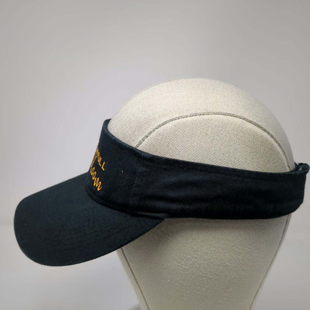 Augusta Sportswear Visor Black One Size Sunflower In Full Bloom Strapback Hat