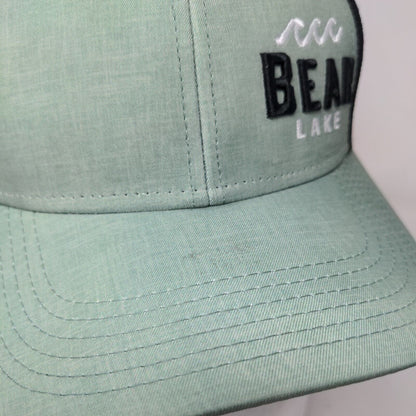 Bear Lake Fitted Trucker Hat Multicolor S/M Breathable Mesh Back 6 Panel Legacy