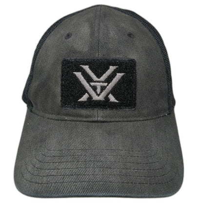 Vortex Optics Baseball Cap Black One Size Mesh Back Force of Optics Logo Patch