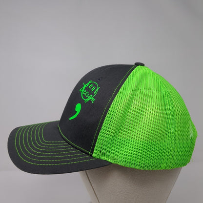 Soul Design Snapback Trucker Hat Multicolor OS Adjustable Mesh Back Richardson