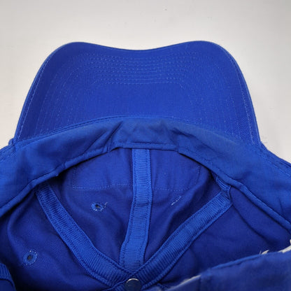 So Many Fish So Little Time Strapback Hat Blue 57cm Adjustable 6 Panel Cotton