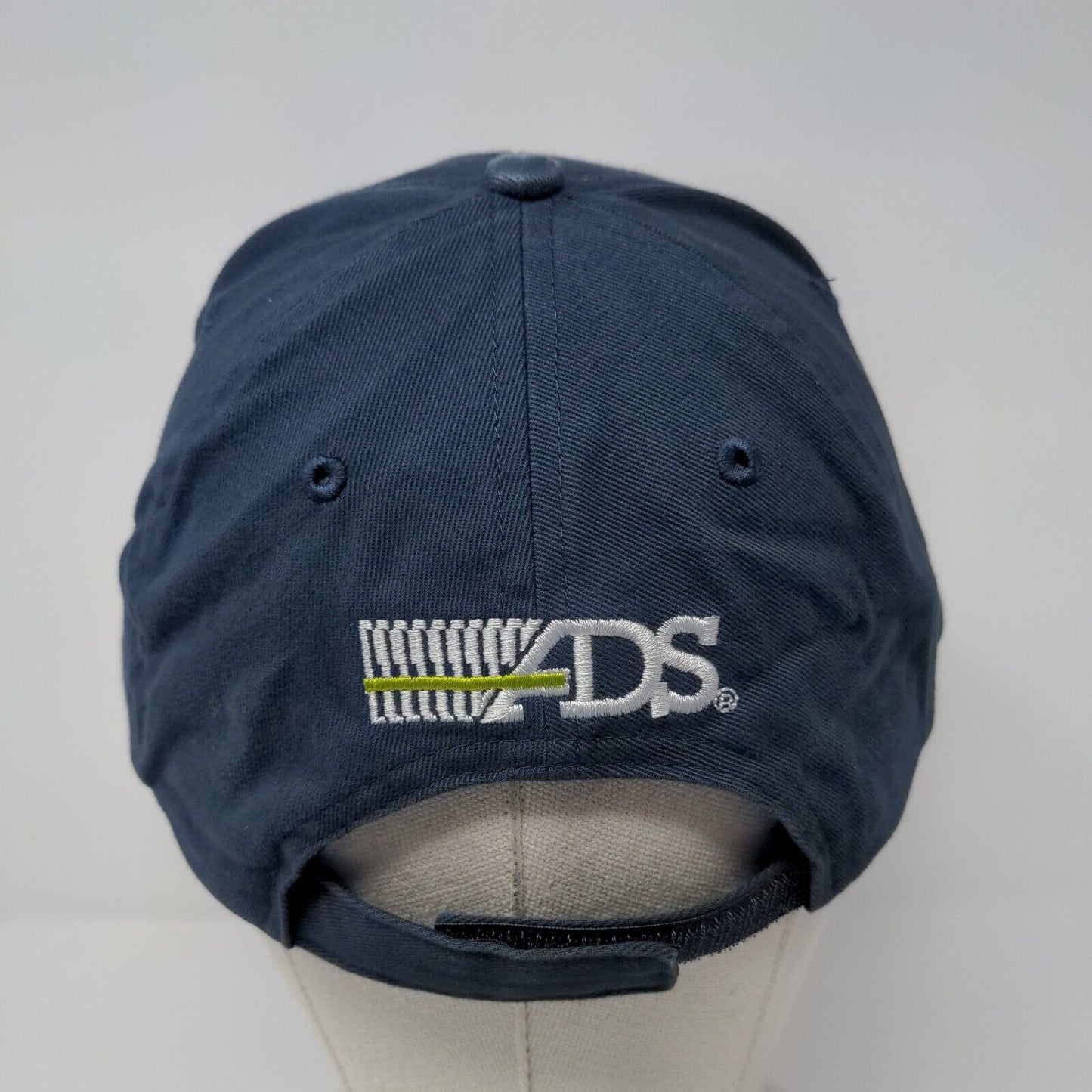 United Pipe & Supply Strapback Hat Blue OSFA Adjustable Embroidered
