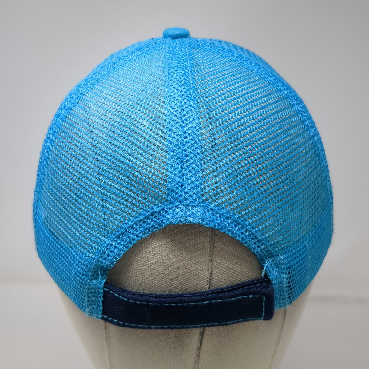 Augusta Sportswear Baseball Cap Blue One Size Kauai Marathon Mesh Back Hat Race