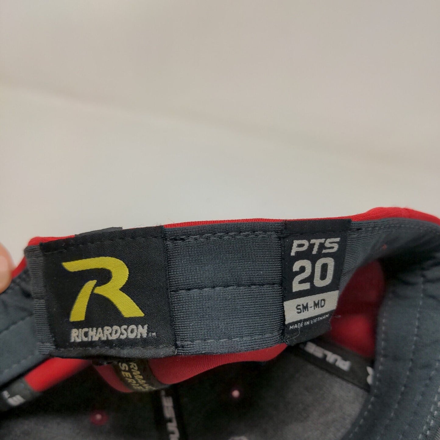 Richardson Men's Fitted Hat Size S-M Embroidered GAB Baseball Logo PTS 20