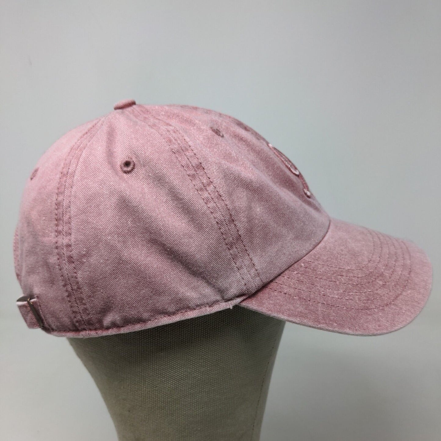 '47 Brand Women's Slideback Hat Pink Adjustable Embroidered Logo Cotton