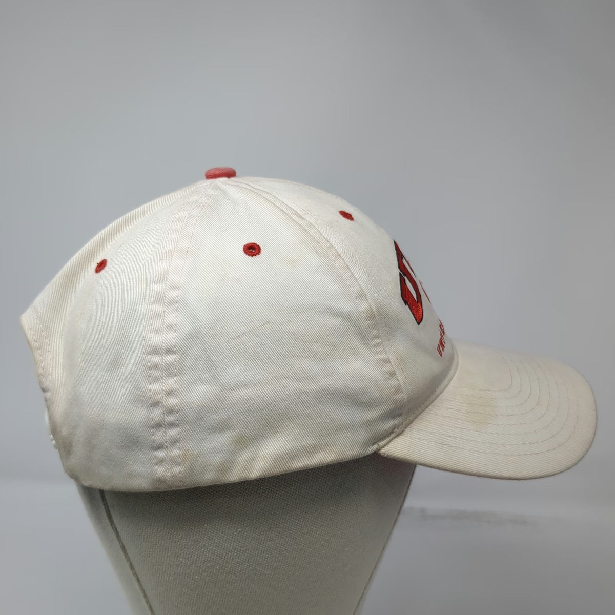 Utah Utes NCAA Lids Snapback Beige One Size Embroidered Cotton Underbrim Hat