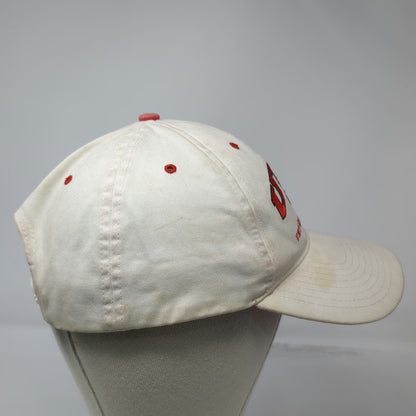 Utah Utes NCAA Lids Snapback Beige One Size Embroidered Cotton Underbrim Hat