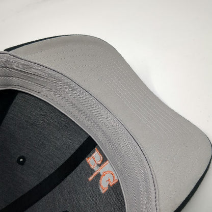Richardson Baseball Cap Black M Barin Group Flexfit Pro 585 Stretch Fit Hat