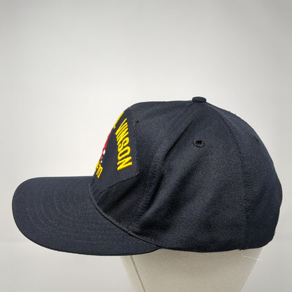 USS Carl Vinson CVN-70 Snapback Hat Black OS Adjustable California Headwear
