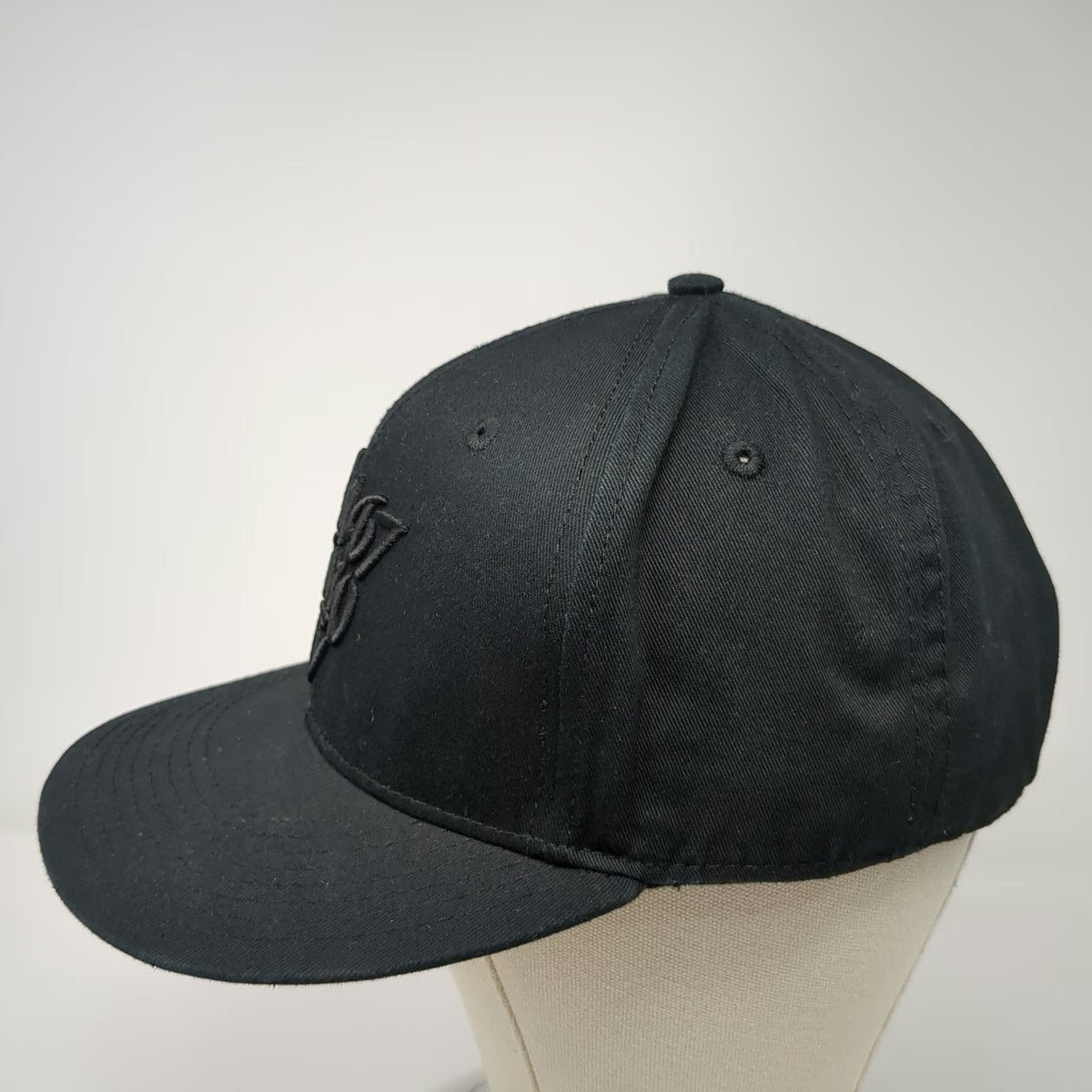 RKD Co. Snapback Black OSFM Hawaii Flag Kona Town Hat Cotton Embroidered Logo