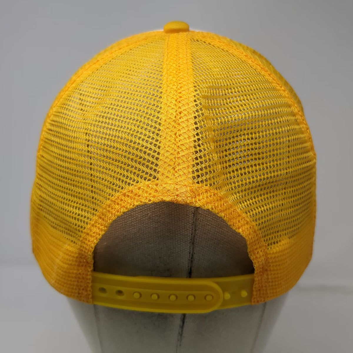 Headgear Trucker Hat Yellow White Maui Hawaii Goofy Foot Surf School One Size