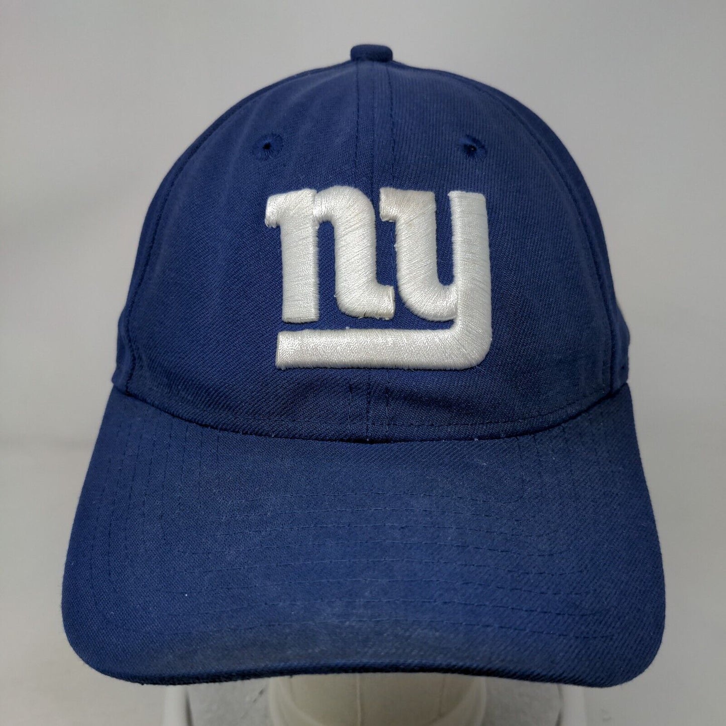 NFL New York Giants Strapback Hat Blue 9Forty Embroidered Big Logo Hit
