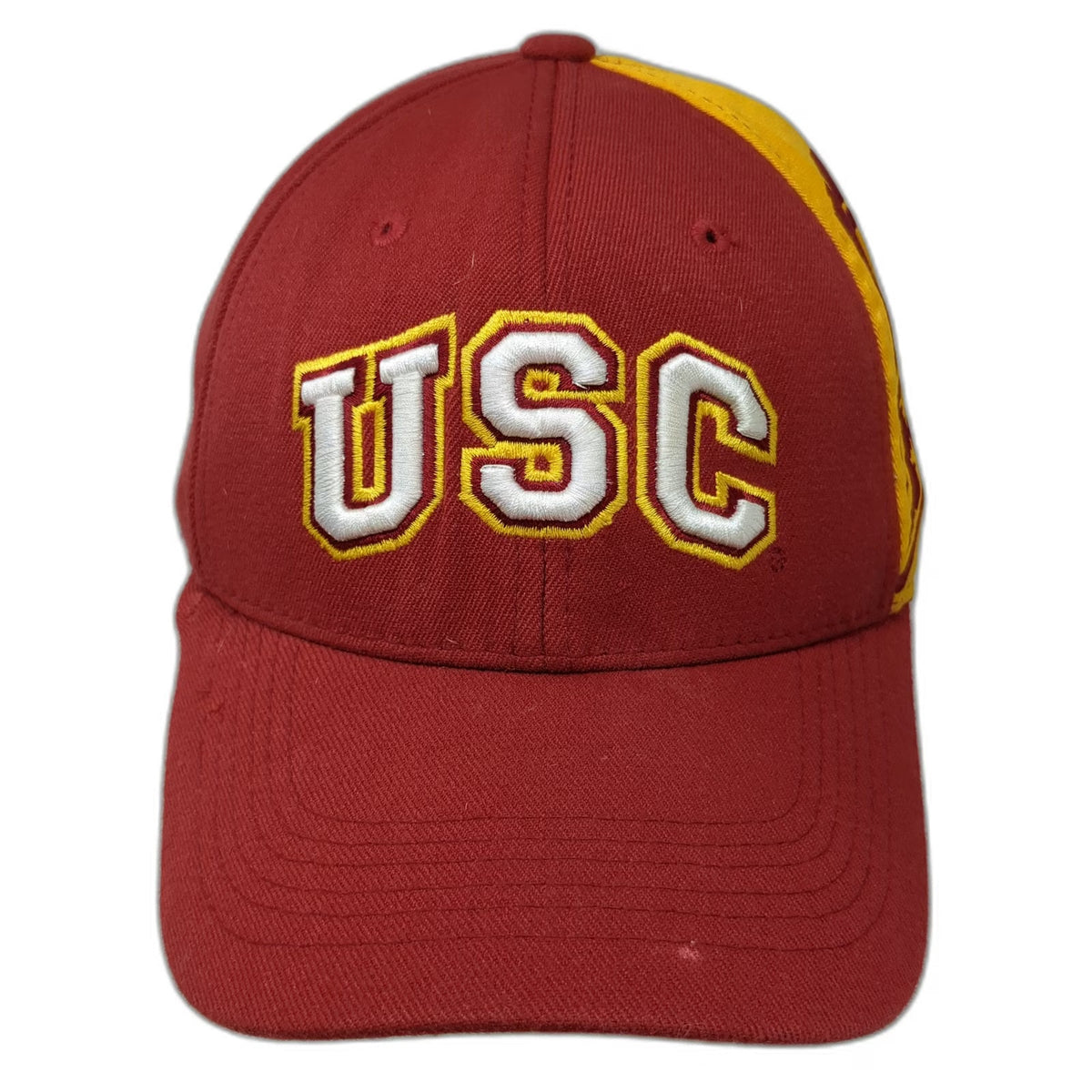 USC Trojans NCAA Top of the World Cap Red Yellow White One Size One Fit Trojan