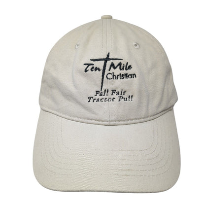 Ten Mile Christian Slideback Hat Tan One Size Adjustable Port & Company