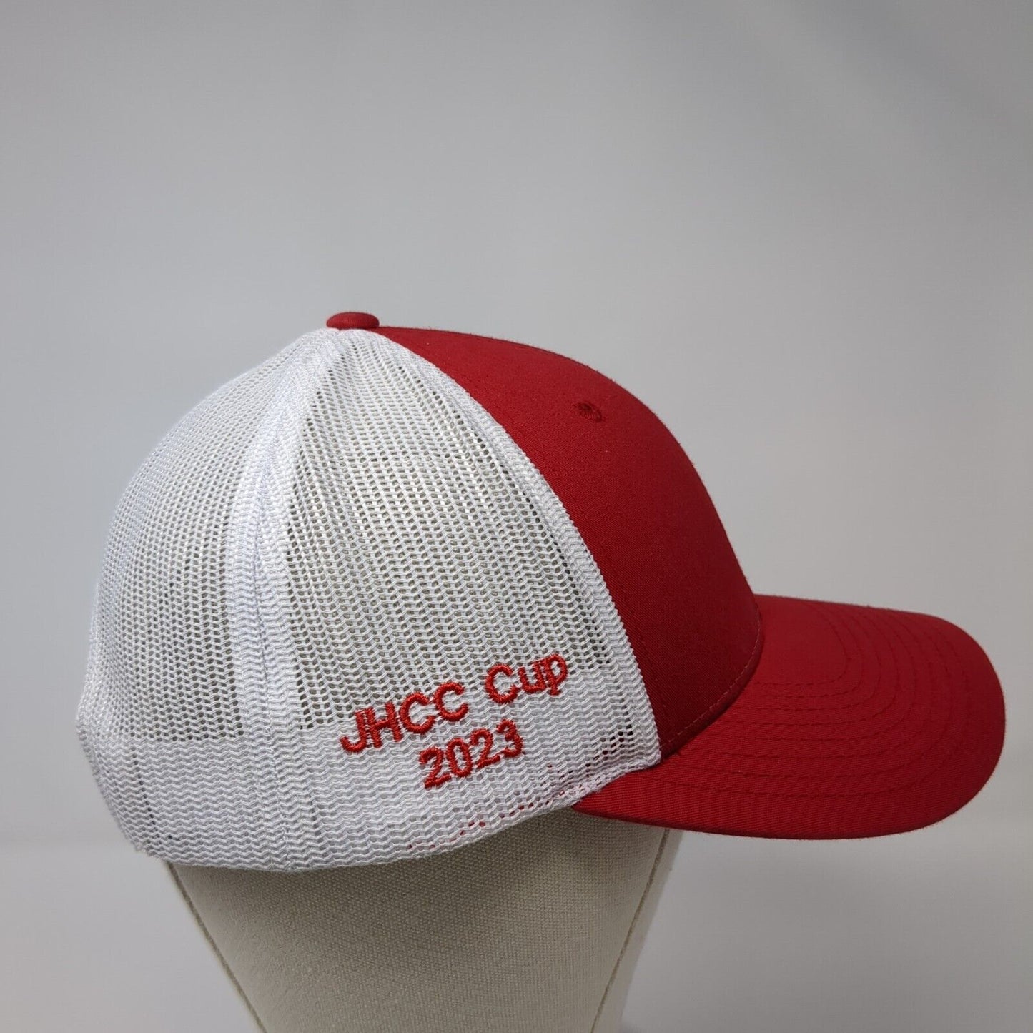 Juniper Hills Country Club 2023 Snapback Trucker Hat Red M/L Mesh Richardson