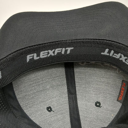 TravisMathew Baseball Cap Black XL Flexfit Capita Logo Signature Golf Sport Hat