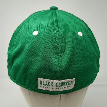 Black Clover Baseball Cap Green One Size Live Lucky Performance Mesh Hat