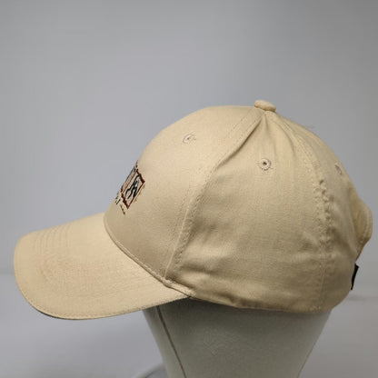 Hawaiian Headwear Baseball Cap Beige One Size Cotton Kauai Hawaii Slideback Hat