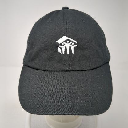 Habitat UCF Slideback Hat Black One Size Solid Adjustable Embroidered