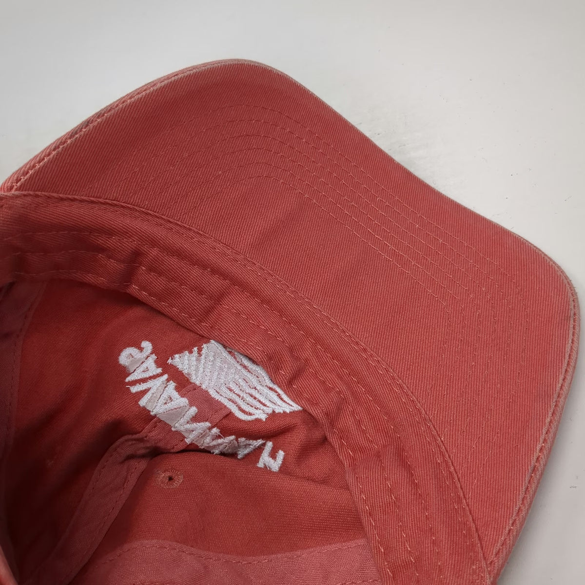 Life is Good Baseball Cap Pink One Size Savannah Georgia USA Flag Slideback Hat
