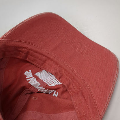 Life is Good Baseball Cap Pink One Size Savannah Georgia USA Flag Slideback Hat