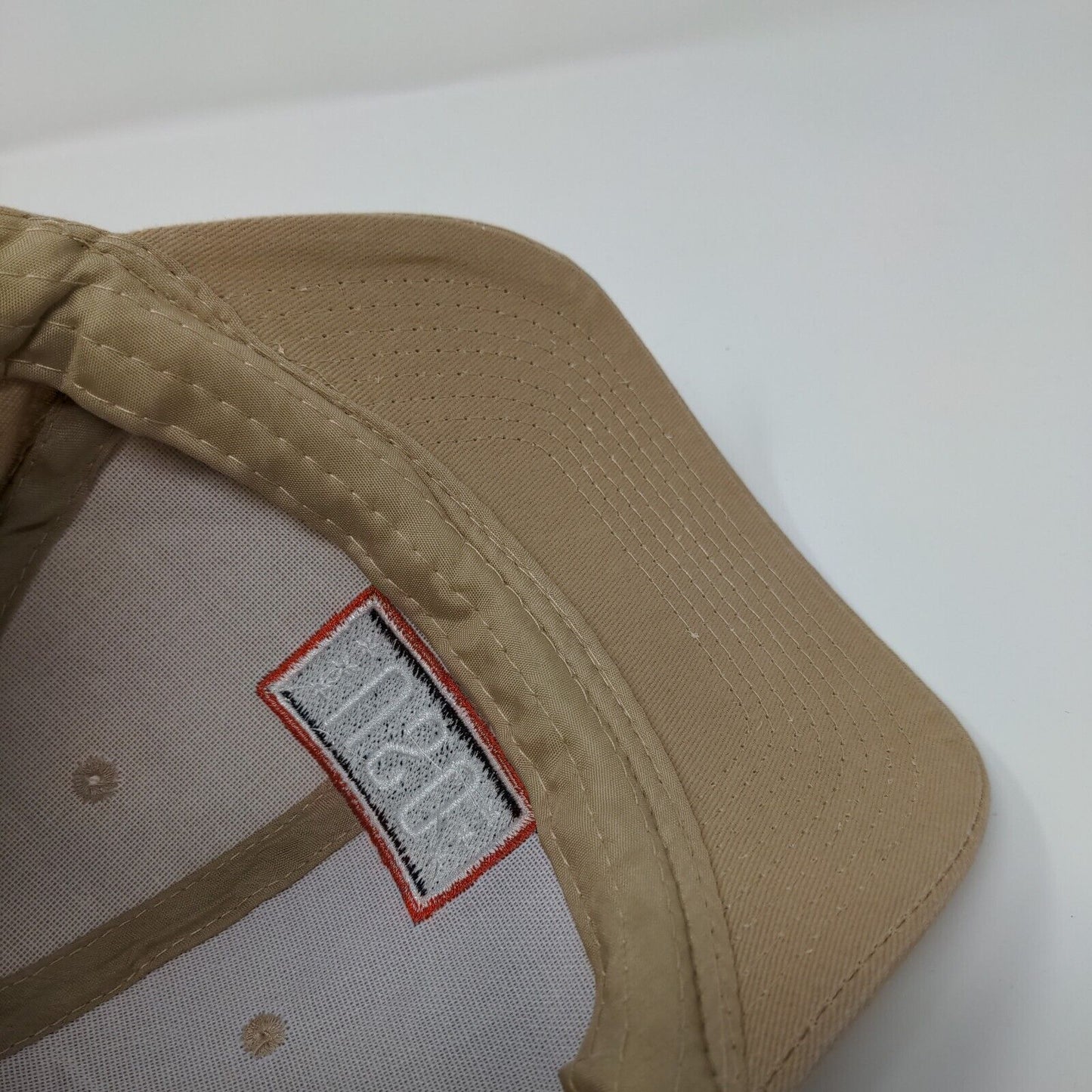 USO Support Our Heroes Slideback Hat Tan OSFA Adjustable Embroidered