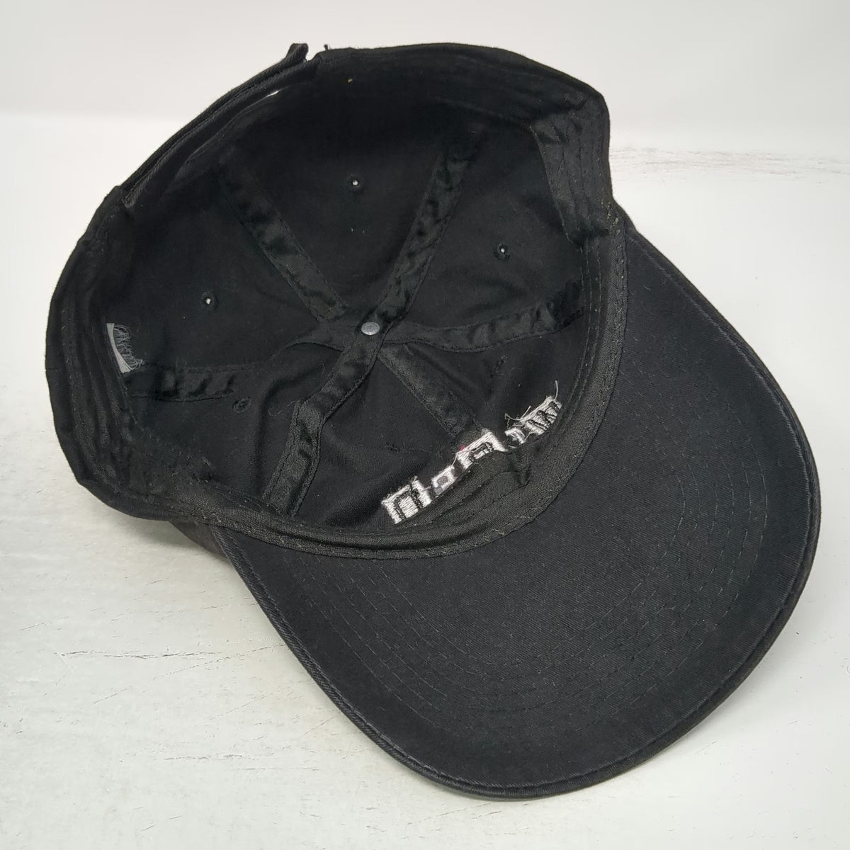 Wired Magazine Embroidered Black Baseball Cap Hat One Size Strapback Technology