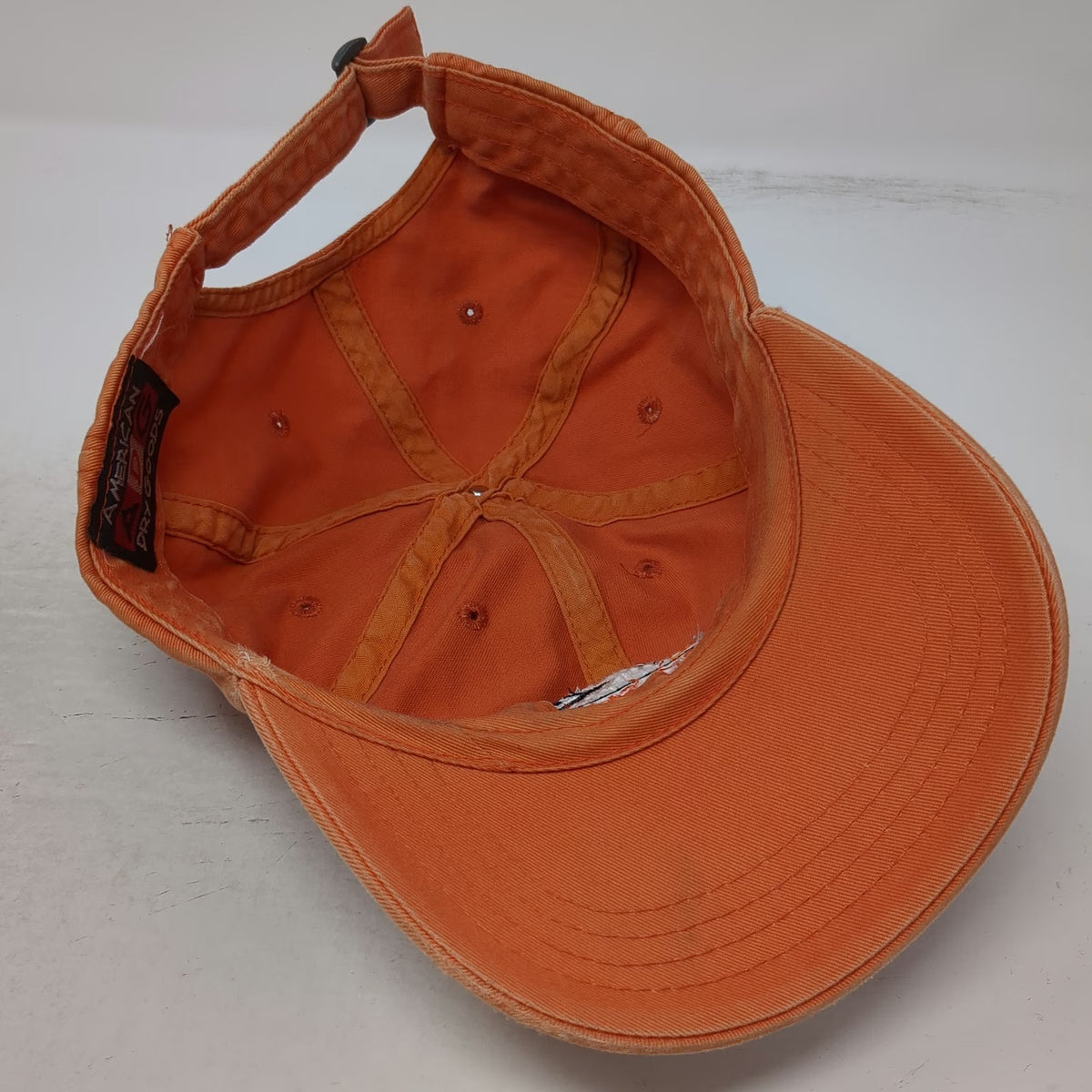 American Dry Goods Baseball Cap Orange OSFM Briar Leaf Golf Club La Porte Hat