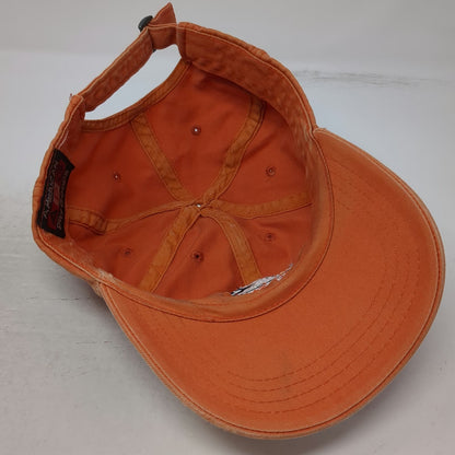American Dry Goods Baseball Cap Orange OSFM Briar Leaf Golf Club La Porte Hat