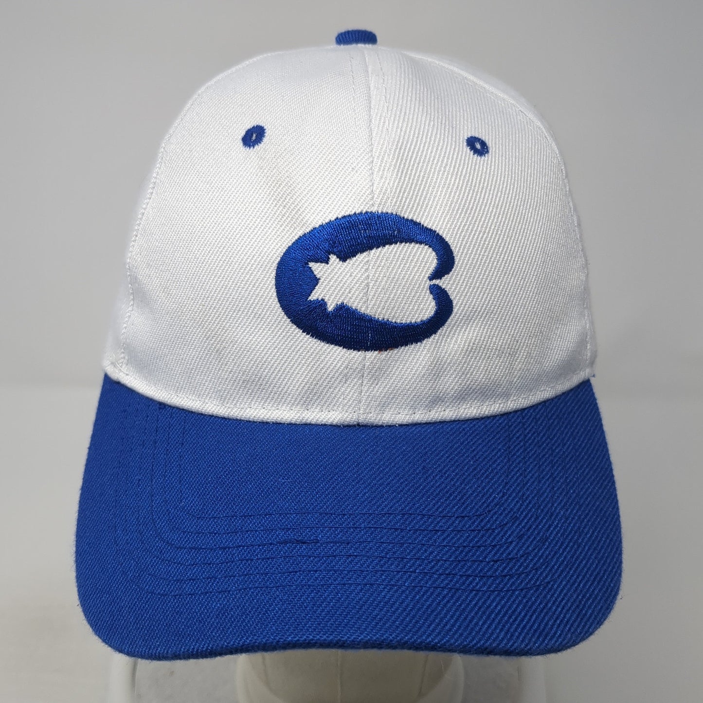 Cuba Strapback Hat Multi One Size Adjustable Embroidered Logo Colorblock